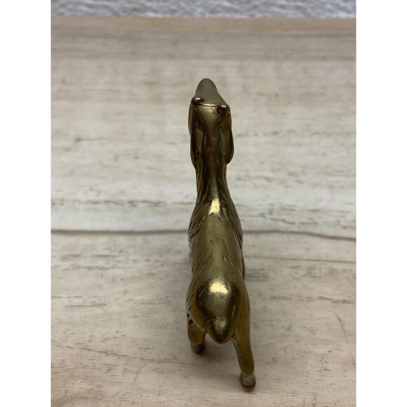 Vtg Brass Deer Figurine - Picture 3 of 8